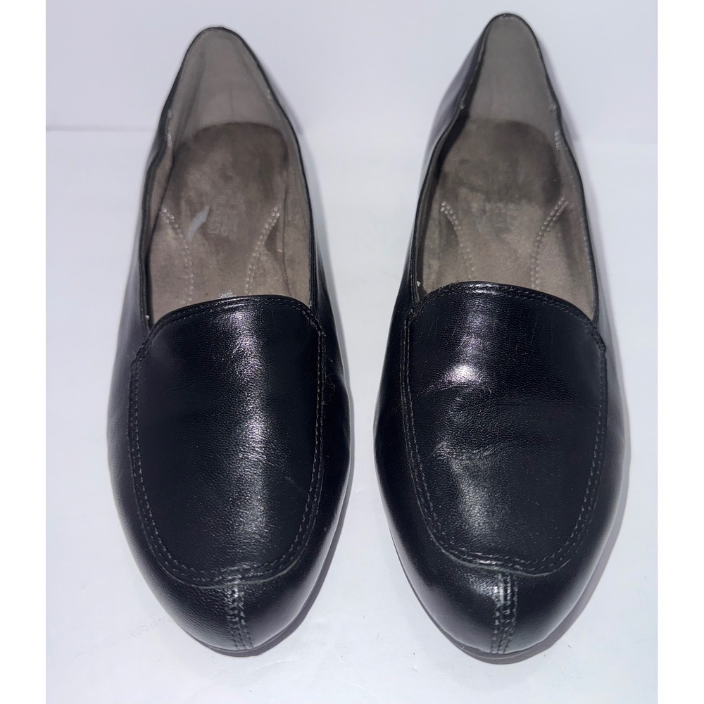 Aerosoles Heel Rest Lovely Wedge Heel Pumps Women Sz 6.5 Preppy Office Work 90s - Picture 2 of 9